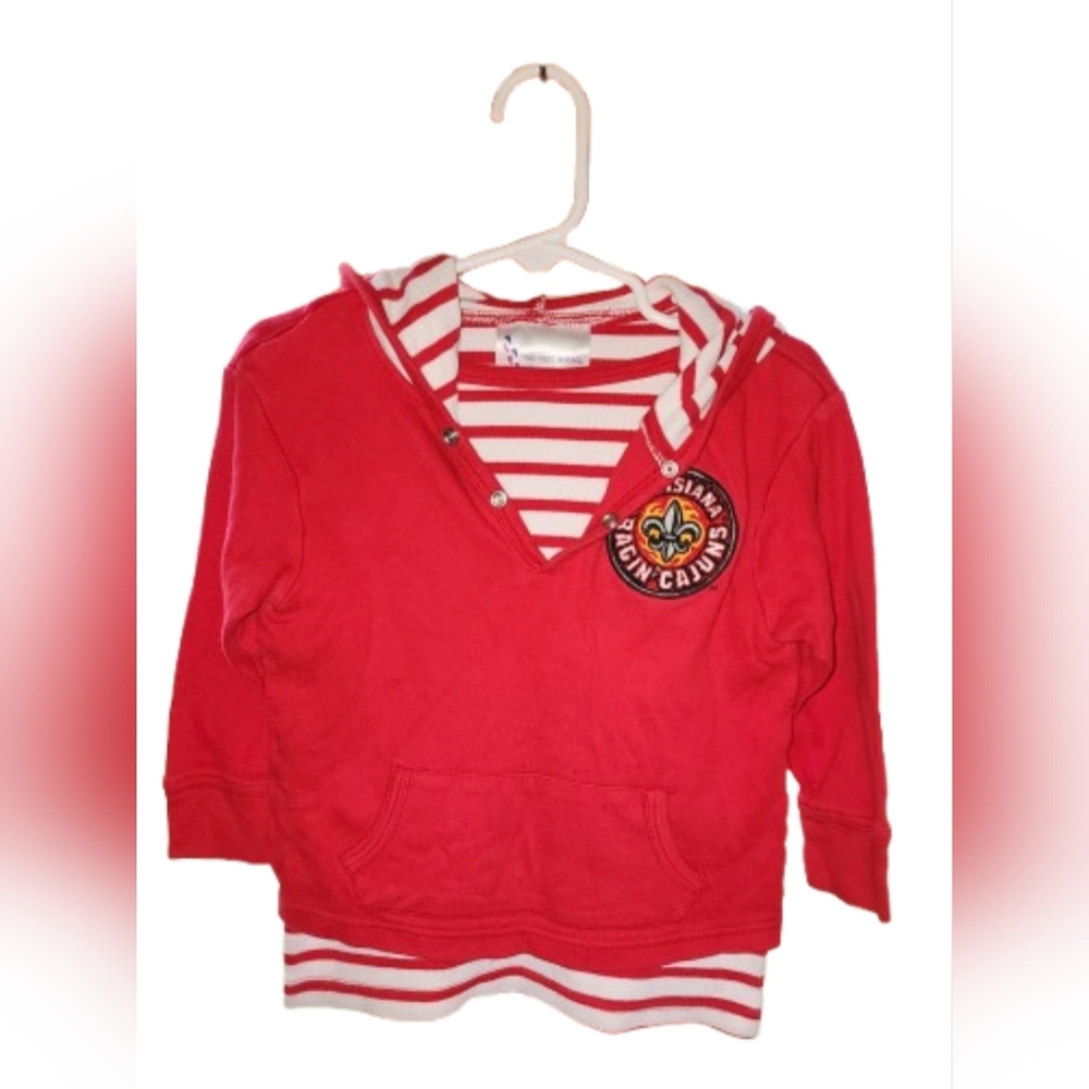 Two Feet Ahead, Louisiana Ragin Cajun's hoodie 3T